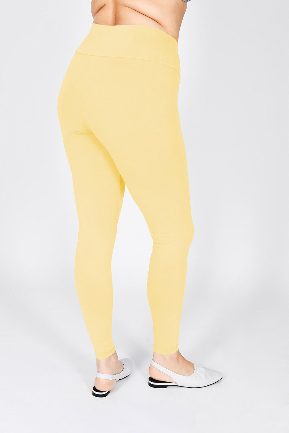 High waisted 2025 yellow leggings