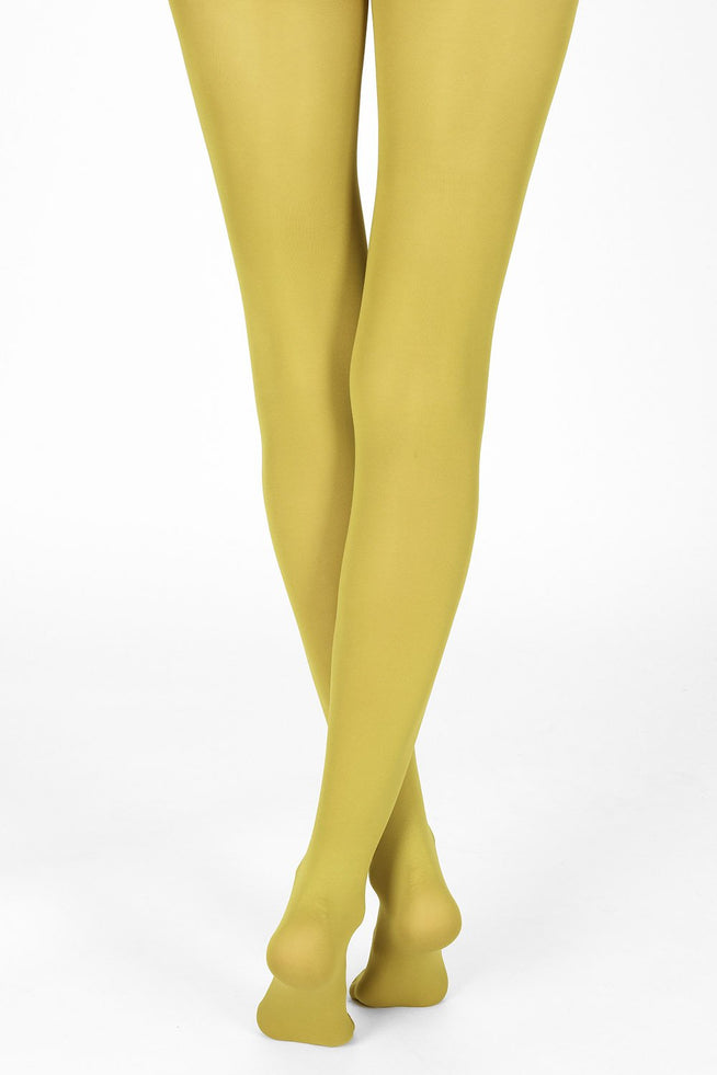 60 Denier Yellow Tights, Love Lucy Boutique