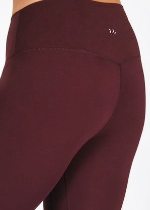 Curve Revitalise Cropped High Waisted Leggings - Winter Berry