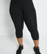 Curve Energise Cropped Sports Leggings - Midnight Black