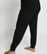 Curve Luxe Lounge Jogger - Black