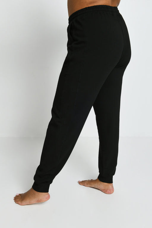 Curve Luxe Lounge Jogger--Black