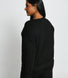 Curve Luxe Lounge Sweatshirt - Black