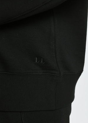 Curve Luxe Lounge Sweatshirt - Black