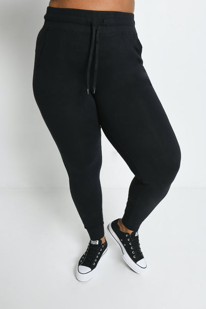 Curve Recharge High Waisted Joggers--Black