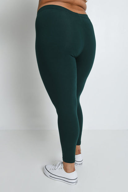 Curve Everyday Leggings - Forest Green