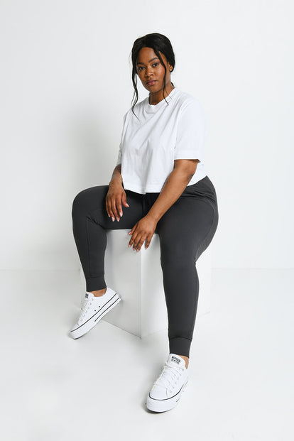 Curve Recharge High Waisted Joggers - Odyssey Grey