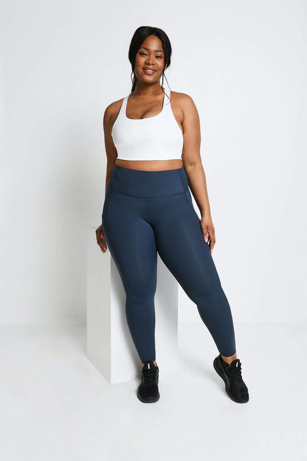 Plus size high cheap waisted gym leggings