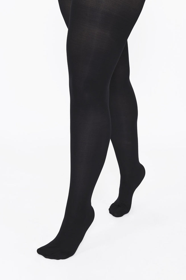 CALZITALY Daily Plus Size Tights | XL, 2XL, 3XL, 4XL | Black, Skin | 40 DEN  | Made in Italy