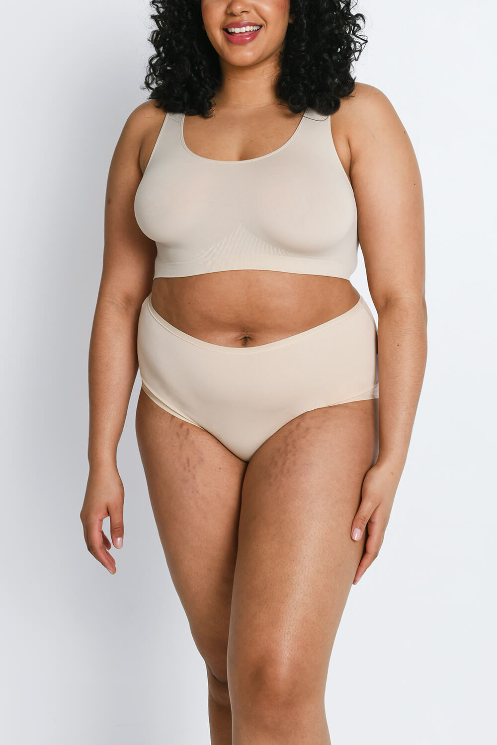 Long leg underwear sales women's plus size