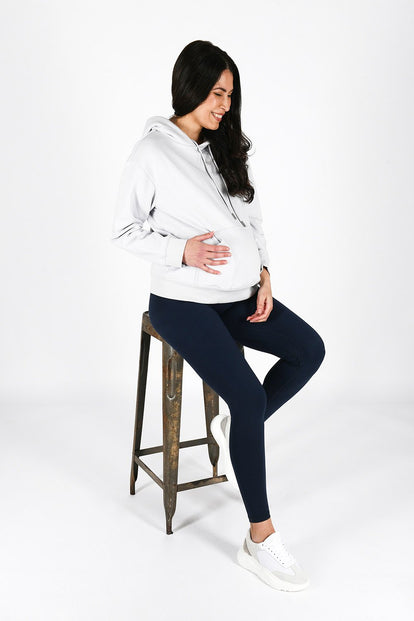 Maternity Revitalise Leggings - Navy Blue