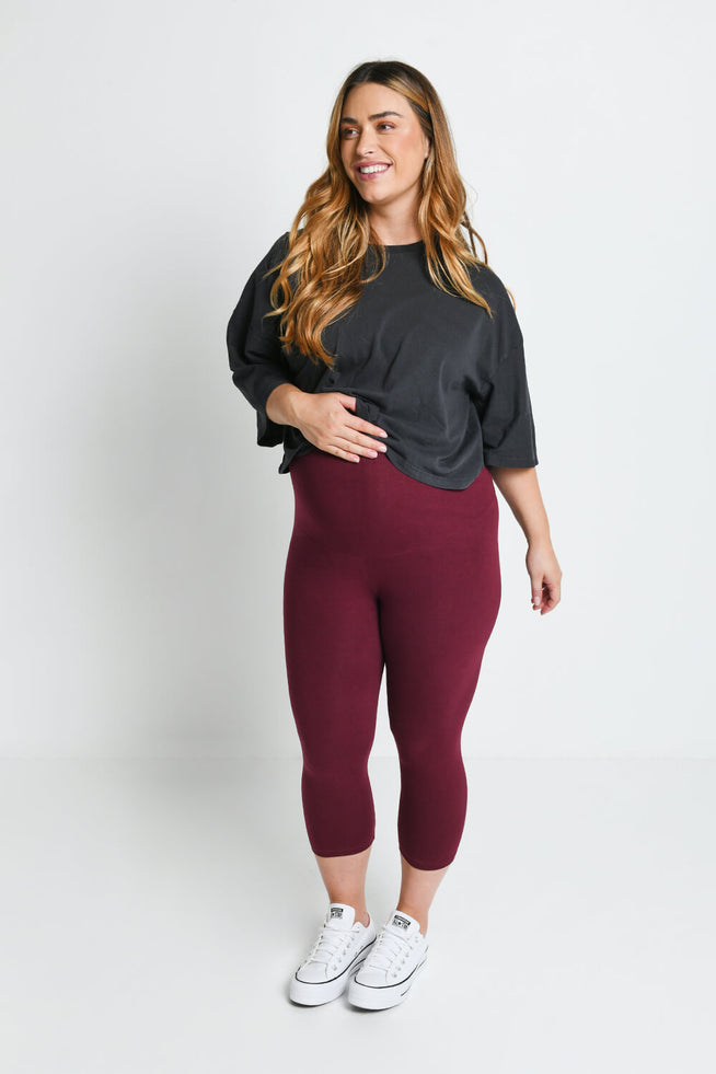 Maternity cotton leggings - Women
