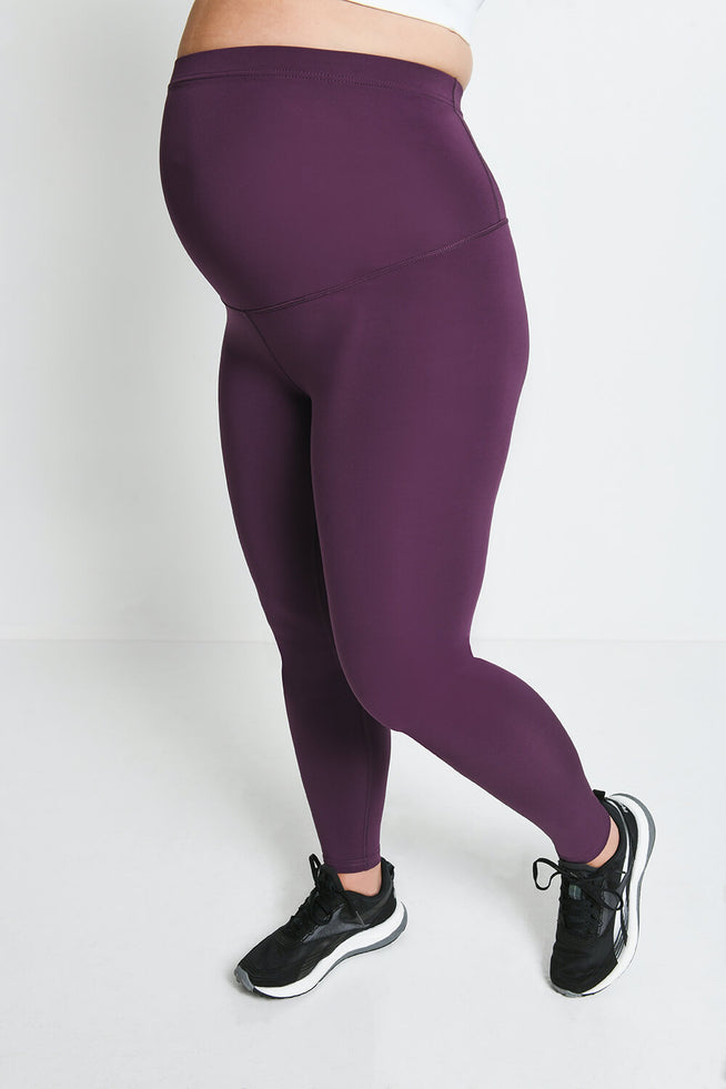 Be Mammy Legging 7/8 Grossesse Maternité Sport - Confort Extrême Et Maintien Du Ventre