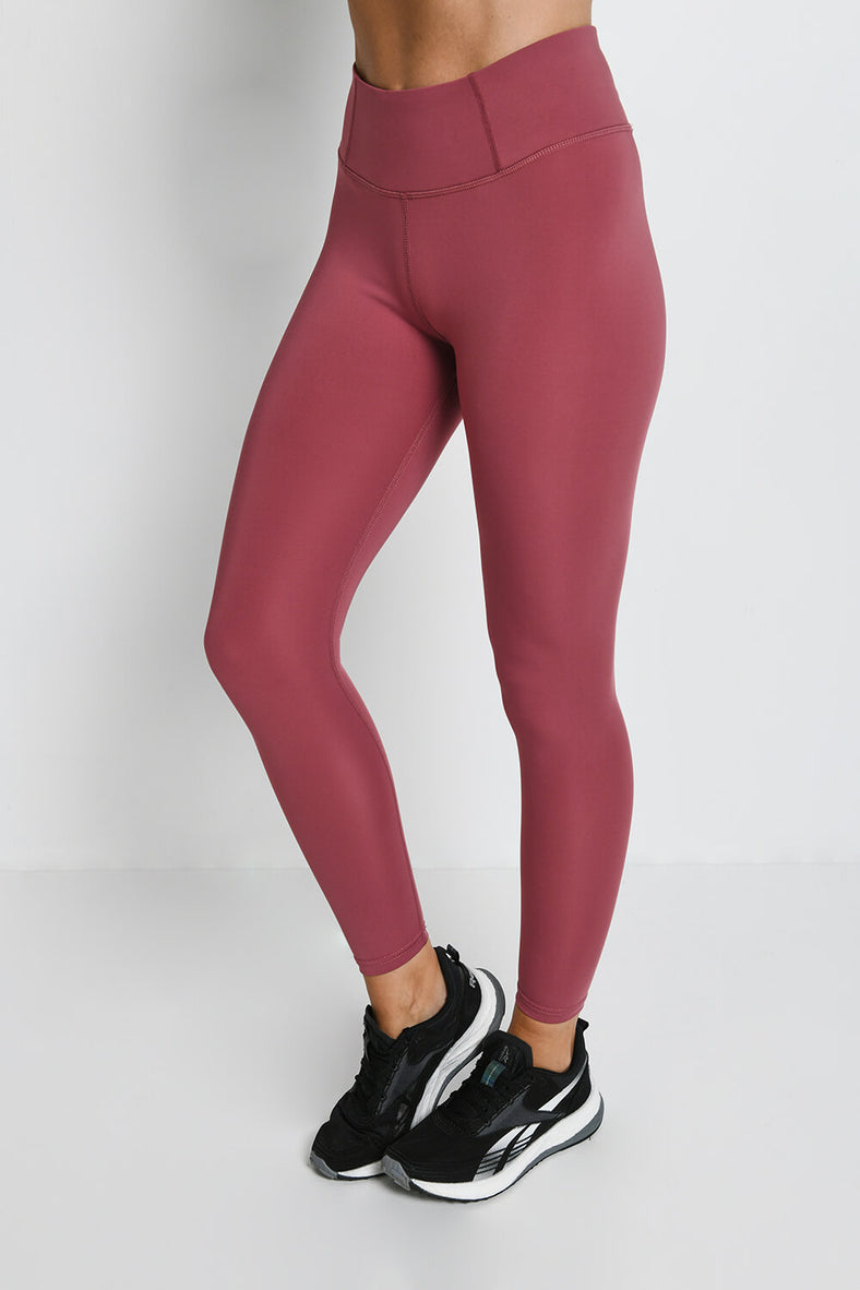 Focus 7/8 High Waisted Sports Leggings--Dusty Pink