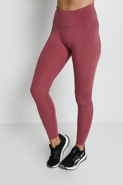 Focus High Waisted Sports Leggings - Dusty Pink
