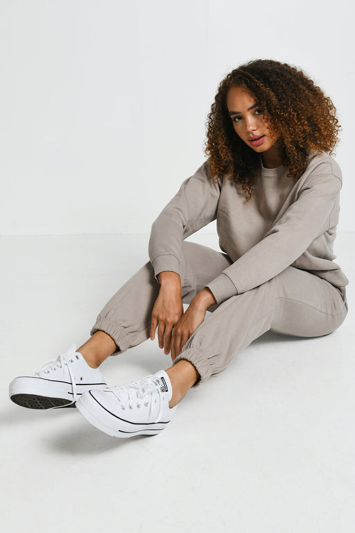 Everyday Comfy Joggers--Oatmeal Beige