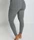 Cable Knit Joggers - Grey