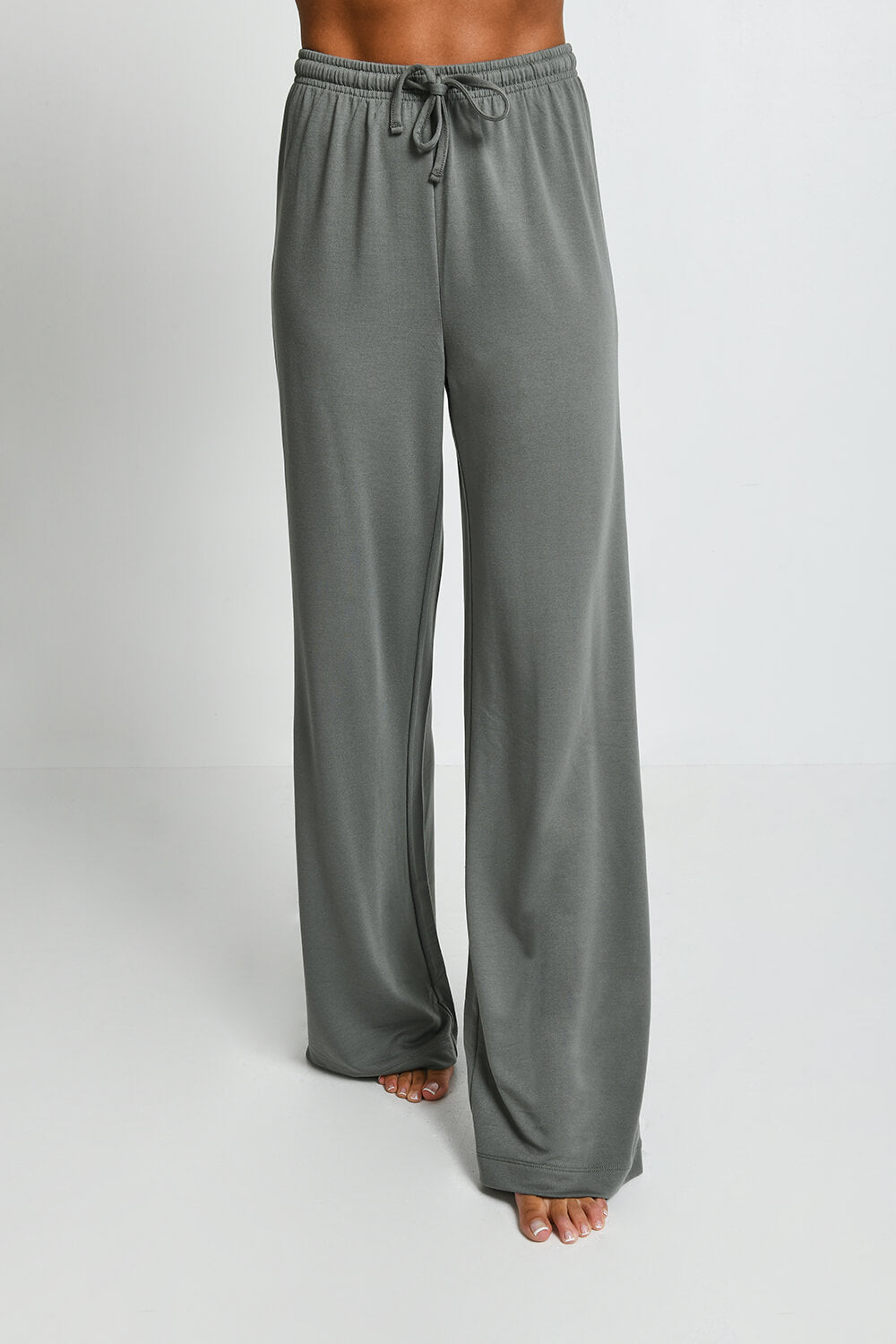 Wide leg lounge online pants set